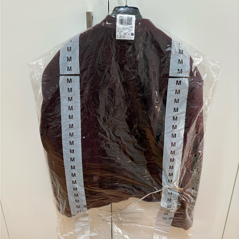 Mango Wool Bomber with Pockets, NWT